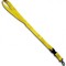 Breloc chei tip snur detasabil textil lungime 50.5 cm galben inchis