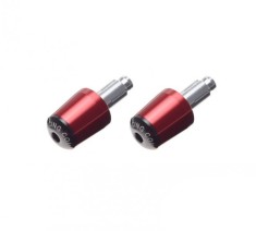 Set 2 capeti ghidon moto conici, culoare rosu, din aluminiu Cod Produs: MX_NEW AW56922R