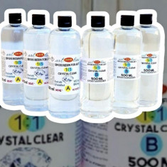 Rasina Epoxidica Crystal Clear OFERTA 3 seturi