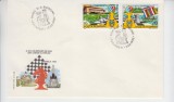 C12 - FDC Romania - A 30-a Olimpiada de sah - Manila - LP1286 - 1992, Romania de la 1950, Sport