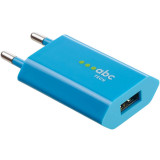 Incarcator retea ABC Tech 128457 USB Blue