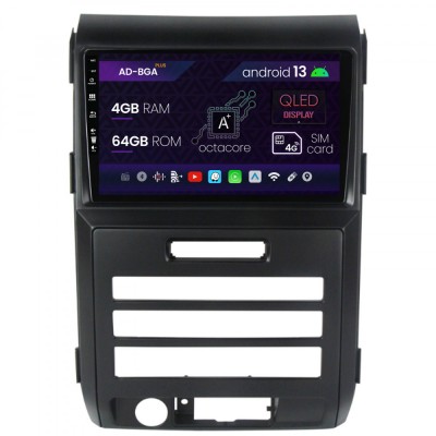 Navigatie Ford F150 (2008-2014), Android 13, A-Octacore 4GB RAM + 64GB ROM, 9 Inch - AD-BGA9004+AD-BGRKIT139 foto