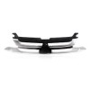 Grila radiator, masca fata Mitsubishi Outlander, 05.2015-, parte montare centrala, crom/negru, 52X205, Aftermarket