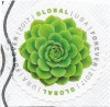 S.U.A. (16) - Green Succulent, 2017 - obliterat, SUA, Flora, Stampilat