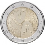 Set Euro Finlanda 2000-2006, 8 Monede UNC, Colectie: 100 Ani Vot Egal, Include 2 Euro Comemorativ