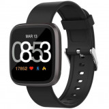 Cumpara ieftin Ceas Smartwatch iUni H5, Touchscreen, Bluetooth, Notificari, Pedometru, Black