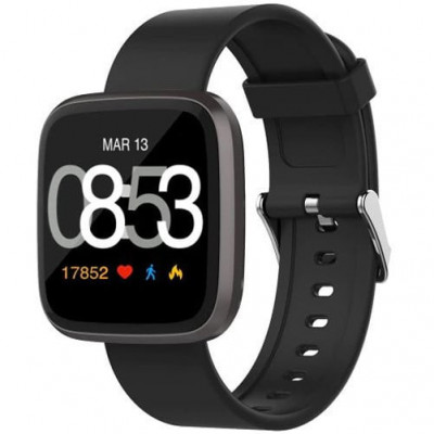 Ceas Smartwatch iUni H5, Touchscreen, Bluetooth, Notificari, Pedometru, Black foto