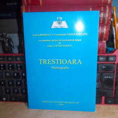 IOAN GROSESCU / IOAN DASCALESCU - TRESTIOARA ( MONOGRAFIE ) , 2004 , AUTOGRAF *