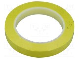Bandă electroizolantă 3M galbenă 15mm x 66m x 0,063mm