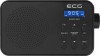 Radio FM/AM ECG R 105, 1.2W, Alarma, 30 Posturi, Portabil, Negru/Alb/Gri