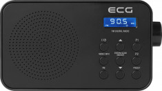Radio FM ECG R 105, 1.2 W, alarma, memorie 30 de posturi foto