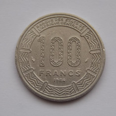 100 FRANCS 1984 GABON