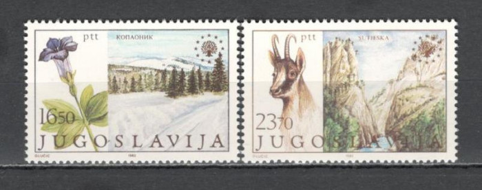 Iugoslavia.1983 Protejarea naturii SI.572