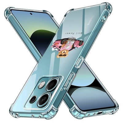 Husa antisoc pentru xiaomi redmi note 14s - airbag tpu, col&amp;Egrave;uri ranforsate - girl power foto