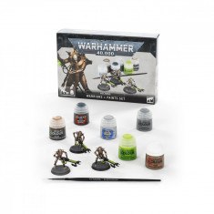 Pachet Miniaturi Warhammer40k, GW, Necrons Warriors + Paint Set foto