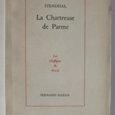 LA CHARTREUSE DE PARME par STENDHAL , 1949, COPERTA ORIGINALA BROSATA