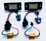 Set 2 lampi LED numar dedicate Cayenne Vw Touareg Tiguan Golf Passat