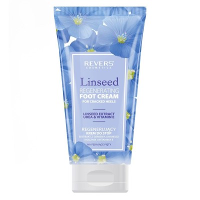 Crema pentru picioare cu extract de in, regeneranta, pentru calcaie crapate, Revers, 150ml foto
