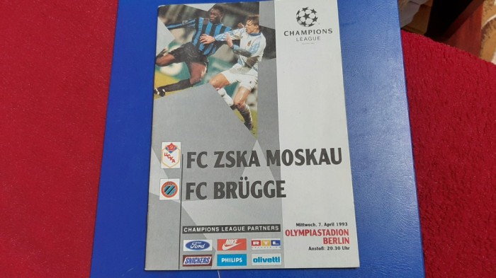 program TSKA Moscova - FC Brugge