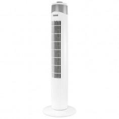 Ventilator turn Zass ZTF 01, 55 W, 3 viteze, 90 cm, functie oscilare, Alb foto