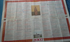 CALENDAR CRESTIN ORTODOX 2007 foto