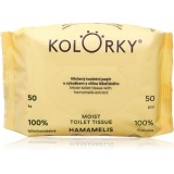 Kolorky Moist Toilet Tissue Hamamelis h&acirc;rtie igienică umedă 50 buc