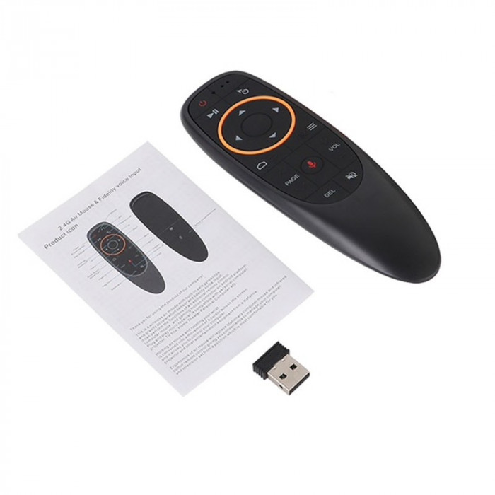 Telecomanda Air Mouse Voice Control, Gyro Sensing, USB Receiver