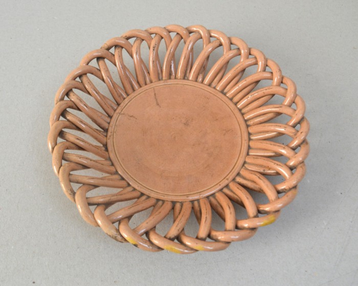 Cos de paine majolica Transilvania sec 19