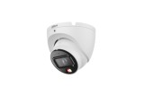 Camera supraveghere IP Dahua Dome 6MP, Smart Dual Light IR 30m + lumina calda 30m, lentila fixa 3.6mm, microfon, detectie umana, PoE, IP67 - IPC-HDW16