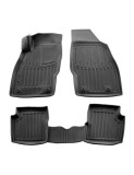Set covorase auto din cauciuc tip tavita Opel Corsa E 2014-2019