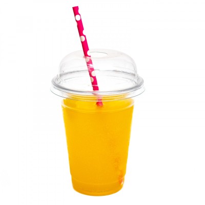 Set 100 pahare fresh frappe, cu capac, 500ml foto