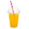 Set 100 pahare fresh frappe, cu capac, 500ml