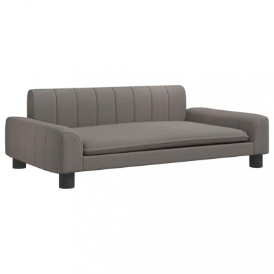 Pat de caini, taupe, 90x53x30 cm, material textil foto