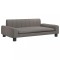 Pat de caini, taupe, 90x53x30 cm, material textil
