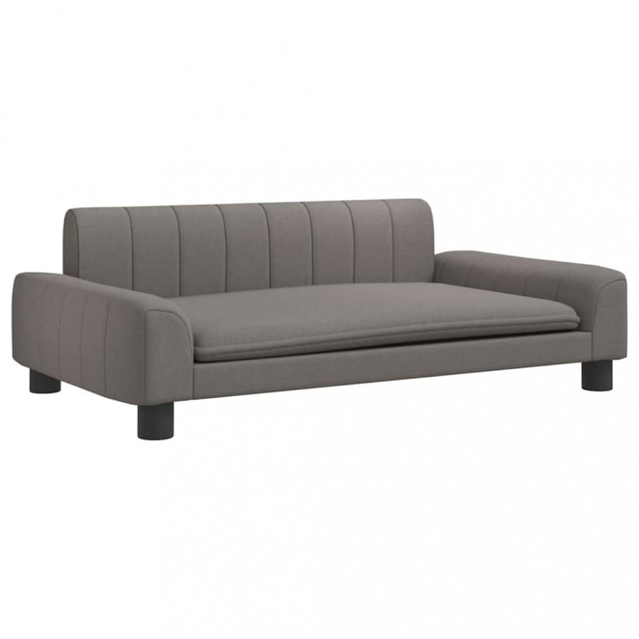 Pat de caini, taupe, 90x53x30 cm, material textil