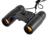 Mini Binoclu , Factor Marire 30 X , Lentile Antireflex , Negru