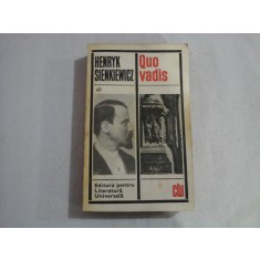QUO VADIS - HENRYK SIENKIEWICZ