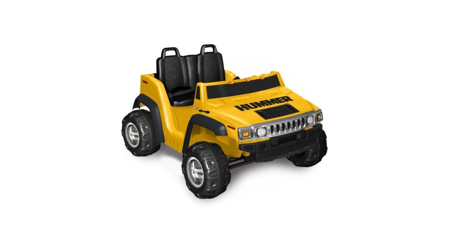 Ma?inu?a electrica pentru copii cu 2 locuri Hummer H2 Boys' 12-Volt ...