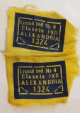 Matricole scolare - Alexandria cls I - XII