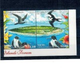 Nauru 2001 - Păsări din Pacific, serie neuzata