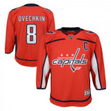 Washington Capitals tricou de hochei pentru copii Alex Ovechkin Premier Home - S/M