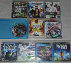 joc PlayStation 3/PS3:Saints Row,Soul Calibur,PES 2013,FIFA 08,Rock Band,GTA foto