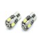 Set 2 becuri LED pentru iluminat interior/portbagaj Carguard, 3 W, 12 V, 240 lm, tip SMD, T10, Alb xenon