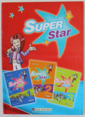 SUPER STAR by MIRIAM TRAVEN , ENGLISH LANGUAGE TEACHING 1 , STUDENT &amp;#039;S BOOK , ANII &amp;#039;2000 foto