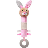 BabyOno Have Fun Baby Squeaker jucărie de pluș cu fluierătoare Bunny Julia 1 buc