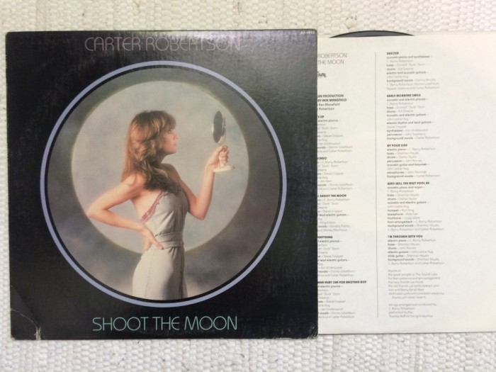 carter robertson shoot the moon 1978 album muzica pop rock disco funk soul ABC records made in USA VG+