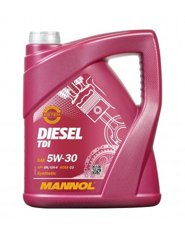 Ulei pentru motor MANNOL DIESEL TDI 5W30, 5L