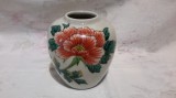 Cumpara ieftin Vaza vintage orientala, portelan glazurat China sau Japonia -