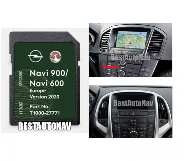 Card navigatie Original Opel NAVI600 / NAVI900 Europa + Romania 2020