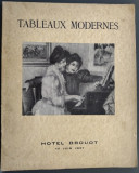 CATALOG LICITATIE/TABLEAUX MODERNES/HOTEL DROUOT1937:Bonnard/Braque/Renoir/Rodin